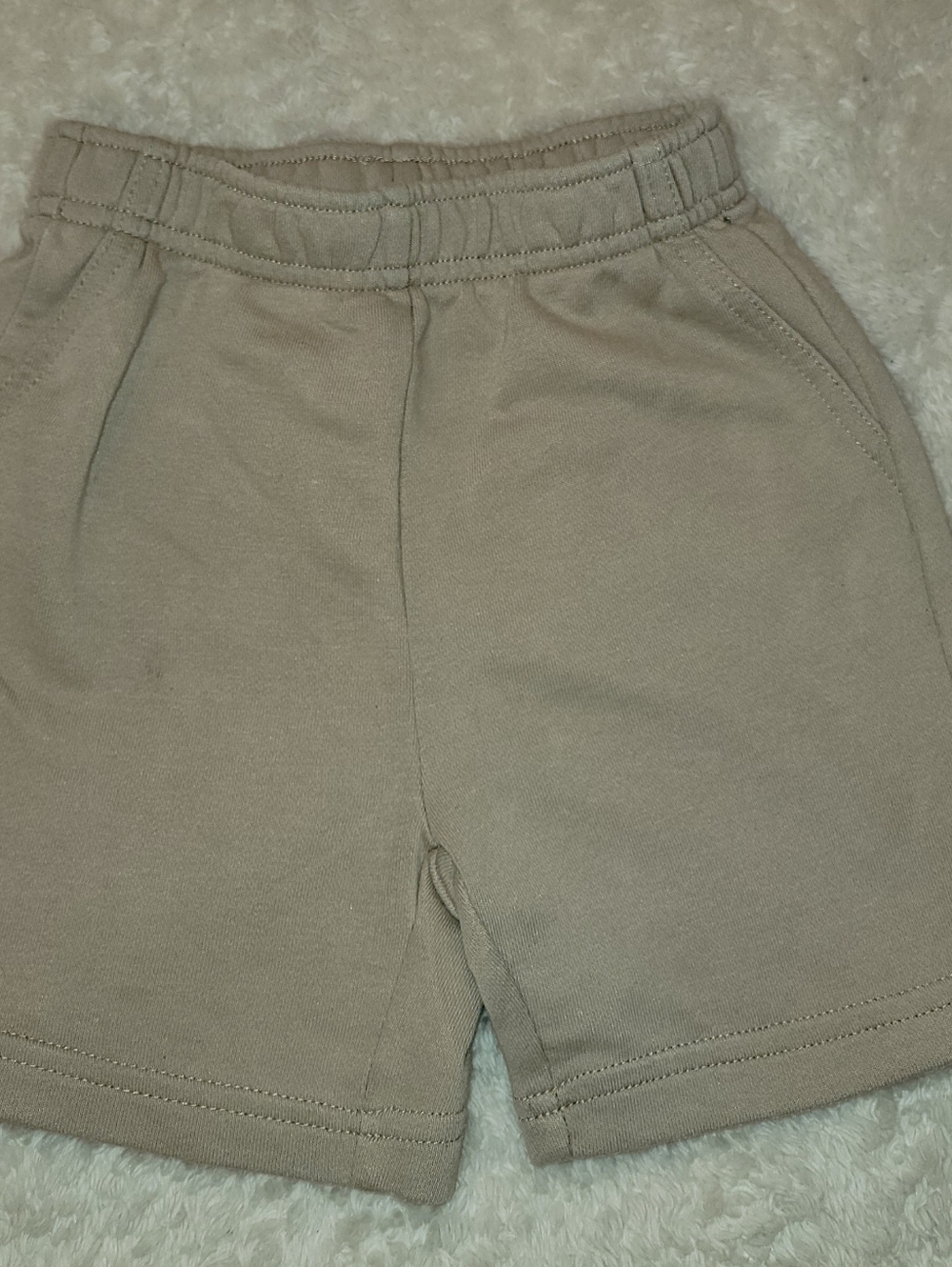 Pekkle tan cotton shorts 5t